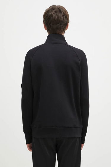 Sweatshirt C.P. Company Diagonal Raised Fleece Half-Zipped Sweatshirt Sort | 17CMSS027A005086W, 2