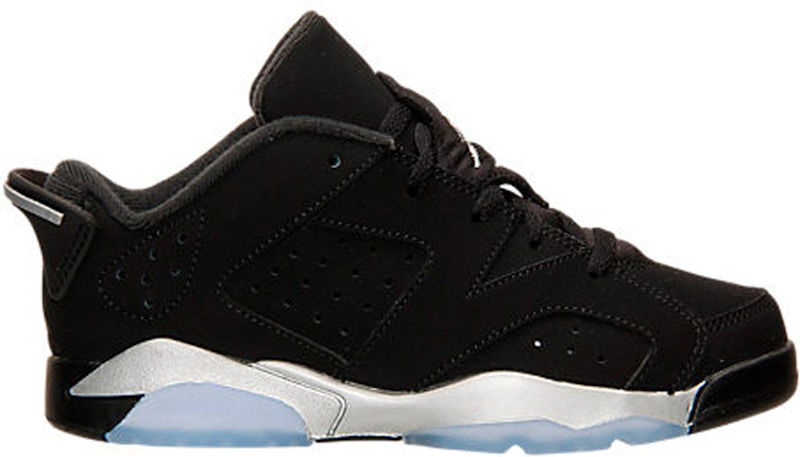 Sneakers og sko Jordan Air Jordan 6 Retro Low Chrome (2015) Sort | 768882-003, 0