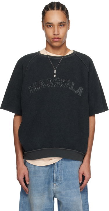 Sweater Maison Margiela Maison Margiela Logo Short-Sleeve T-Shirt Sort | S50GU0229 M25021, 0