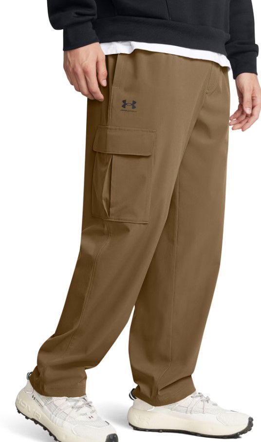 Cargo bukser Under Armour UA Vibe Woven Cargo Pants Brun | 1386558-498