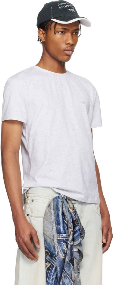 T-shirt Acne Studios Acne Studios Regular Fit T-Shirt Grå | CL0308-, 4