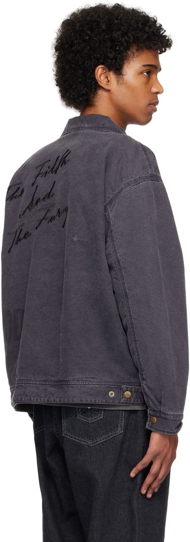 Jakke Neighborhood Neighborhood Duck Work Jacket Grå | 242UTNH-JKM02, 2