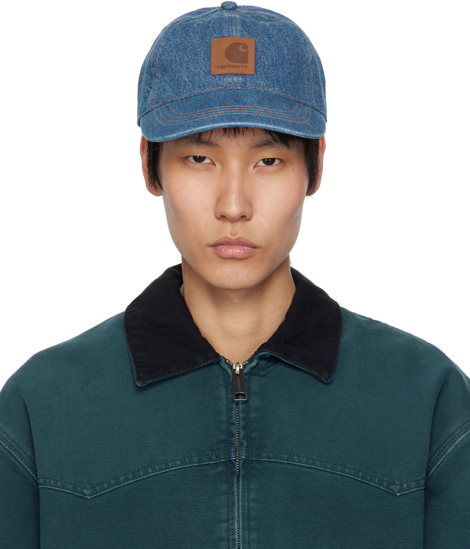 Kasket Carhartt WIP Lincoln Cap Blå | I034471, 0