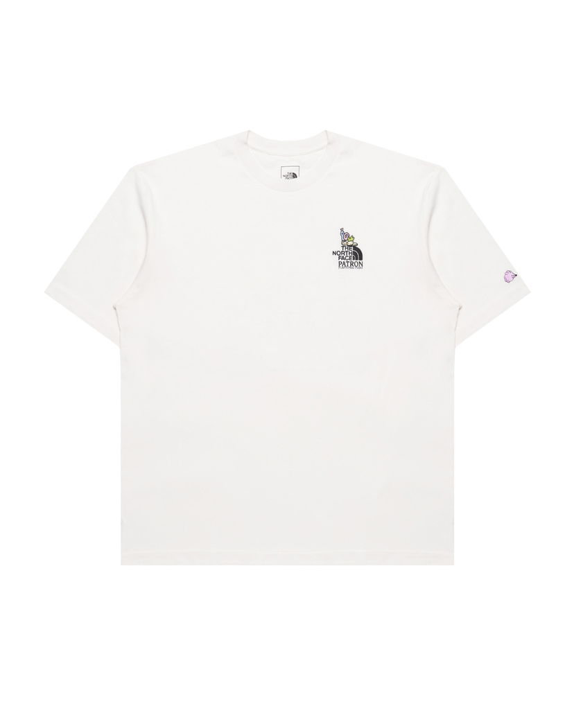 T-shirt The North Face Clean Trails Oversized T-Shirt Hvid | NF0A8C2TQLI1