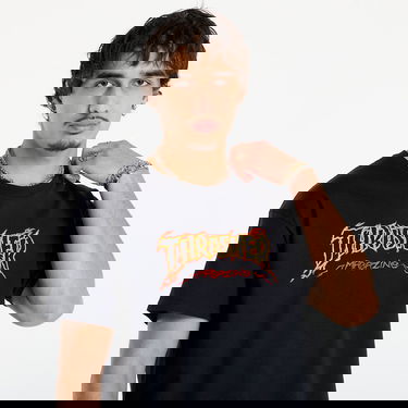 T-shirt Thrasher Thrasher Cracked by Exteenager T-Shirt L Sort | 145773, 1