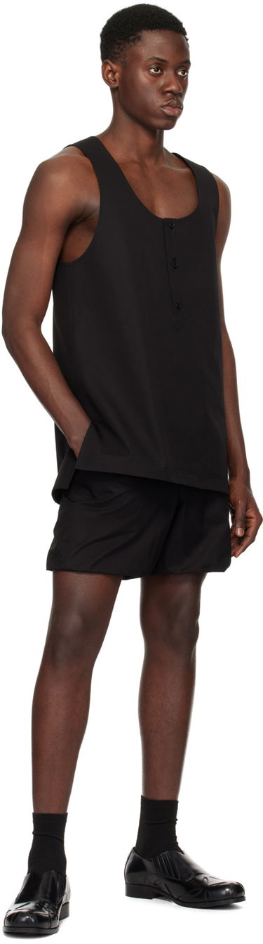 Tanktop We11done We11done Scoop Neck Tank Top Sort | WD-BL1-24-118-M-BK, 3