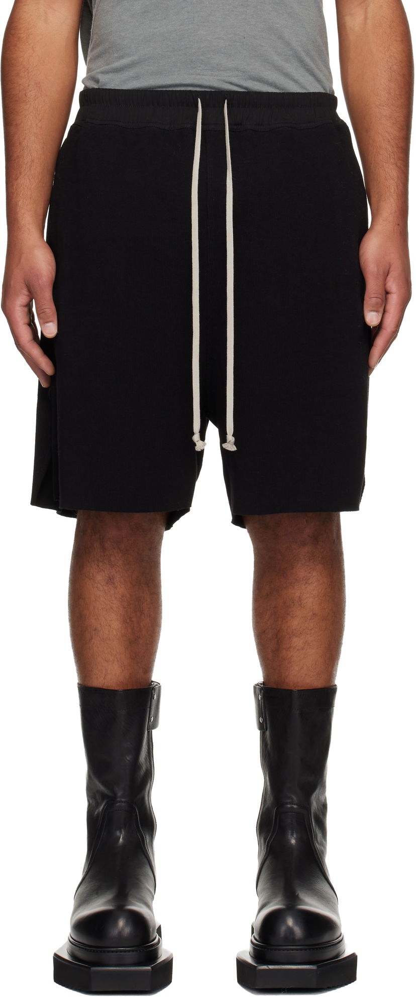 Shorts Rick Owens Concordians Boxers Shorts Sort | RU02E1397 RJTC