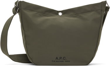 Skuldertaske A.P.C. Black Journal Crossbody Bag Sort | PSAKR-M61939, 3