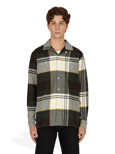 Skjorte Noah Plaid Lightweight Flannel Shirt Flerfarvet | S020FW21 BGW