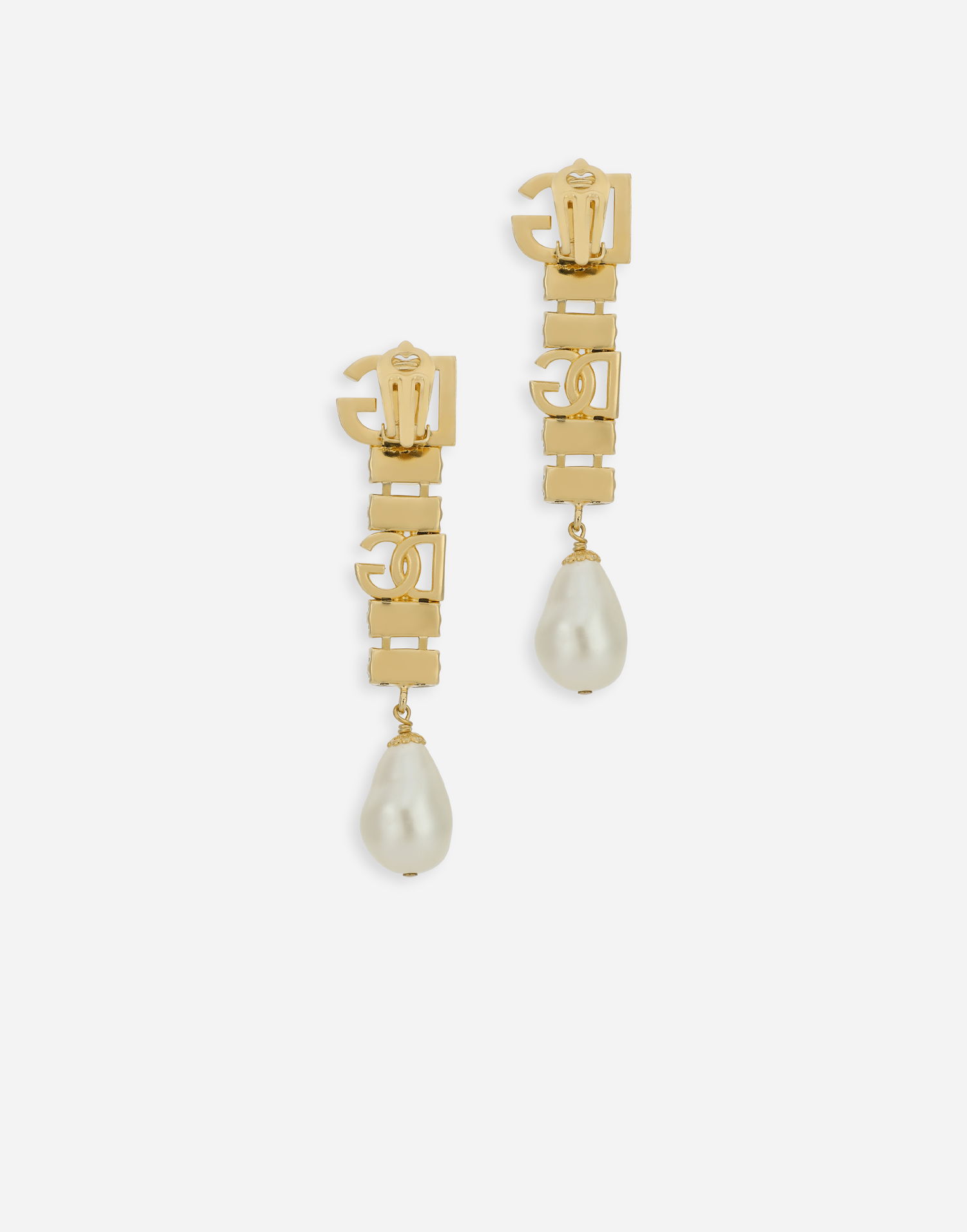 Øreringe Dolce & Gabbana Dolce & Gabbana DG Pearl Drop Earrings Metalisk | WEO8S4W1111ZOO00, 1