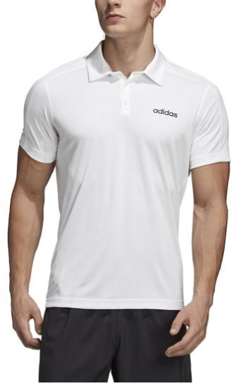 Polo skjorte adidas Originals Performance Polo Shirt Hvid | dt3049