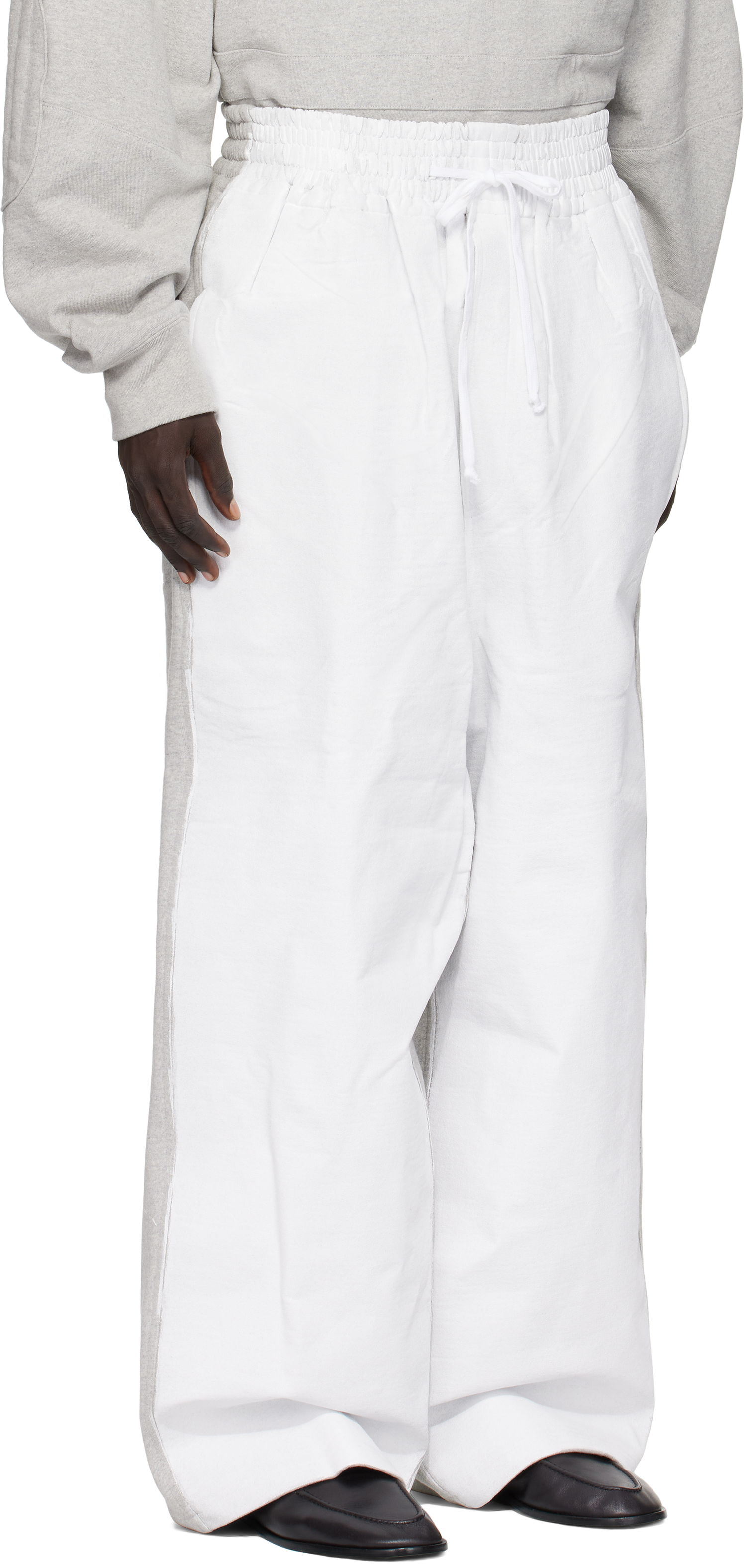 Joggingbukser HED MAYNER Hed Mayner Painted Sweatpants Hvid | HMMB72023S-HB211, 1