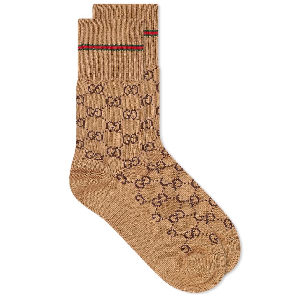 Sokker Gucci Gg Socks Brun | 572266-4G056-9866, 0