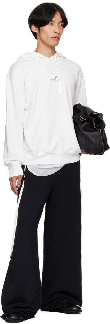 Joggingbukser Maison Margiela MM6 Maison Margiela Cotton Wide-Leg Sweatpants Sort | SH0KA0057 M25025, 3