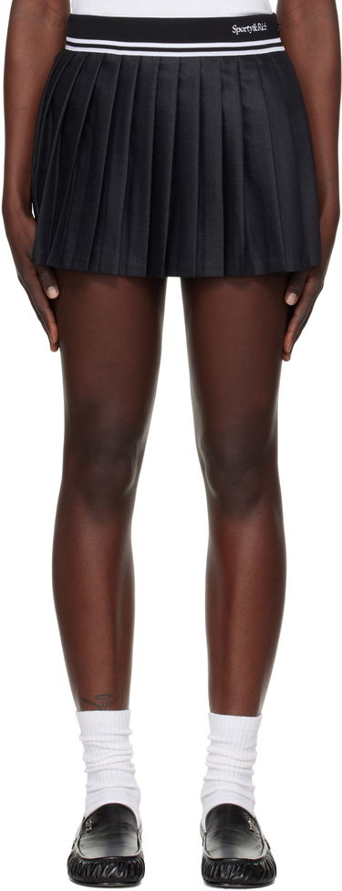 Nederdel Sporty & Rich Abigail Pleated Miniskirt Sort | SK012506300GY16, 0