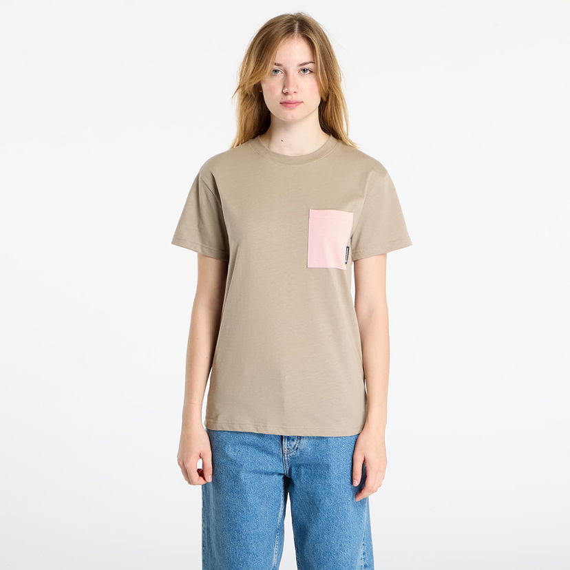 T-shirt Horsefeathers Pyper Top T-shirt with contrasting pocket Beige | SW957A