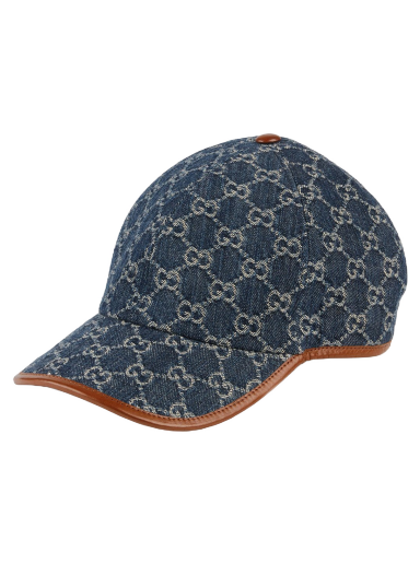 Kasket Gucci GG Baseball Cap Mørkeblå | 656206 4HAC3 4264