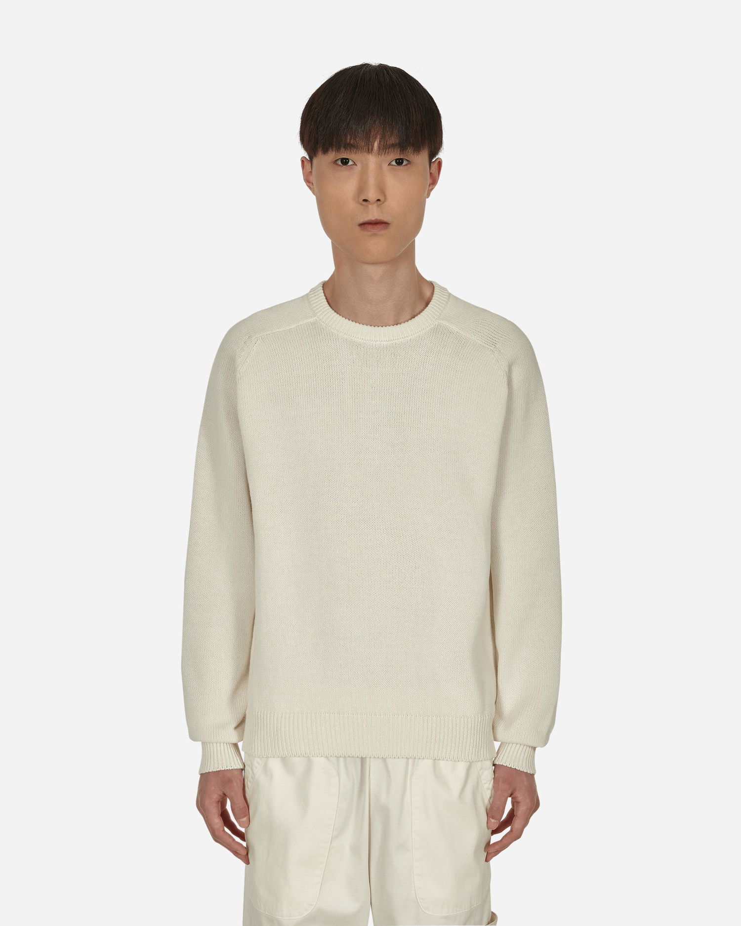 T-shirt Noah Cotton Rib Knit Sweater Beige Beige | SW013SS22 NAT, 0