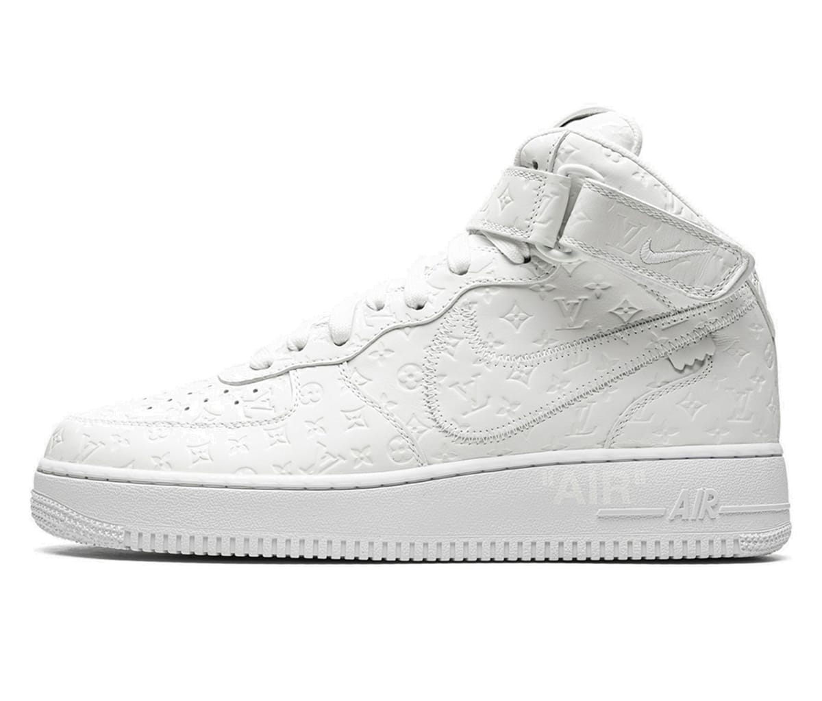 Sneakers og sko Nike Louis Vuitton By Virgil Abloh x Air Force 1 Mid Hvid | MS0222, 0