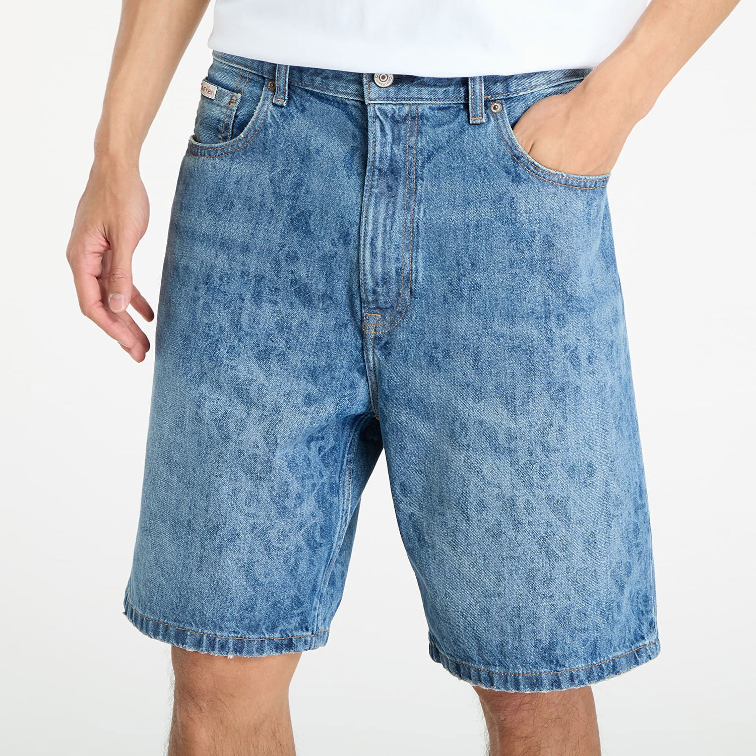 Shorts CALVIN KLEIN Calvin Klein Jeans 90S CK Celtic Sea Denim Shorts Blå | LV04RC722G X6L, 1