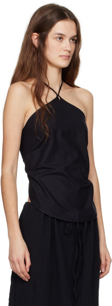 Tanktop Baserange Baserange Mar Halter Neck Wrap Camisole Beige | TOMA-WS-000, 4
