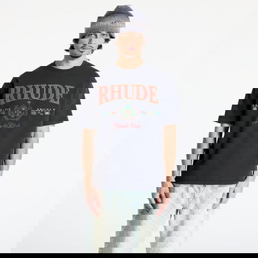 T-shirt Rhude Rhude Bay Of Angels Yacht T-Shirt Sort | RHPS25TT010122306, 0
