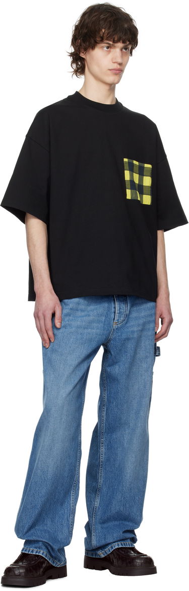 T-shirt Bottega Veneta Bottega Veneta Cotton Jersey Pocket T-Shirt Sort | 821360V4XI01000, 3