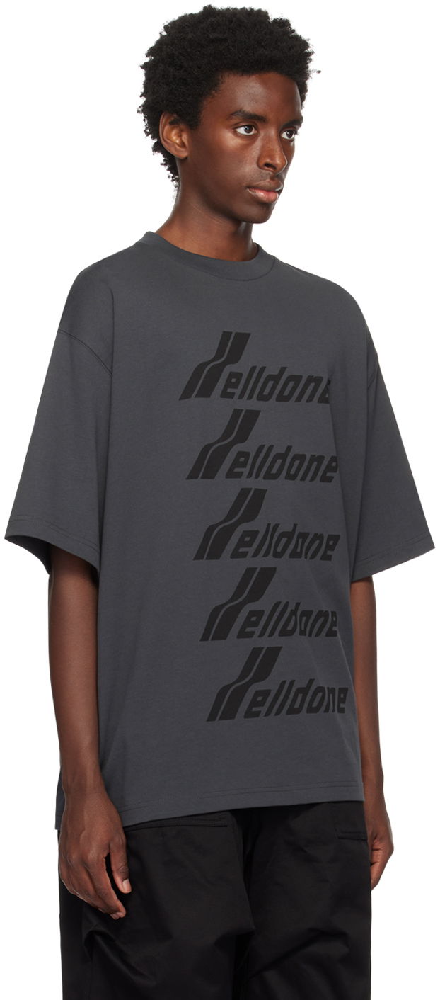T-shirt We11done Printed T-Shirt Grå | WD-TP6-20-074-U-CH, 1