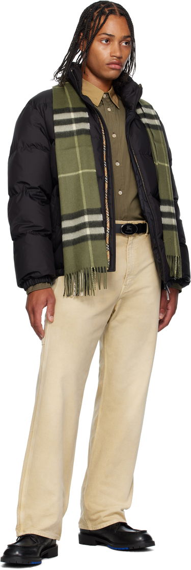 Bælter Burberry Reversible Check Oval Knight Stamp Belt by Burberry Sort | 8112214, 1