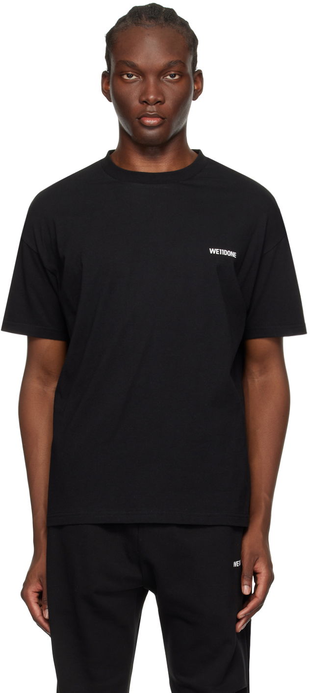 T-shirt We11done We11done Patch T-Shirt Sort | WD-TT1-23-796-U-BK