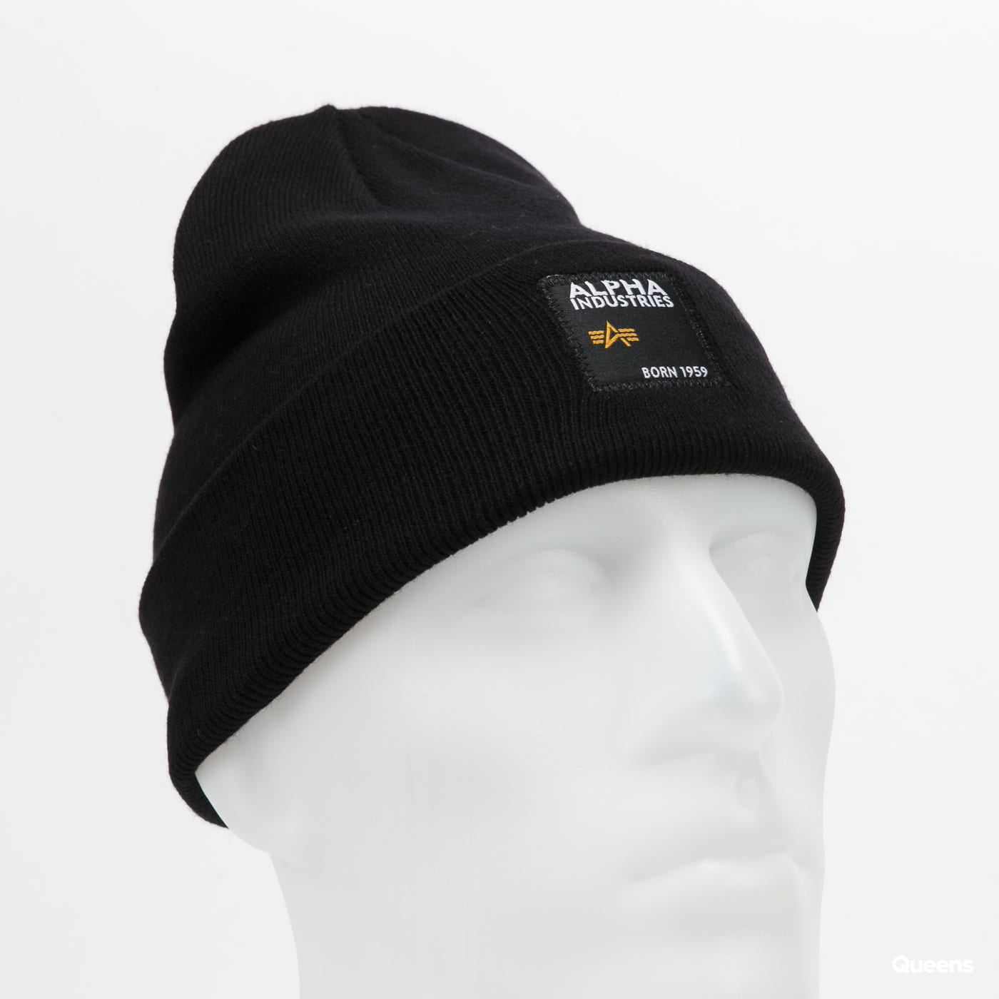 Beanie Alpha Industries Label Beanie Sort | 118934 03, 0