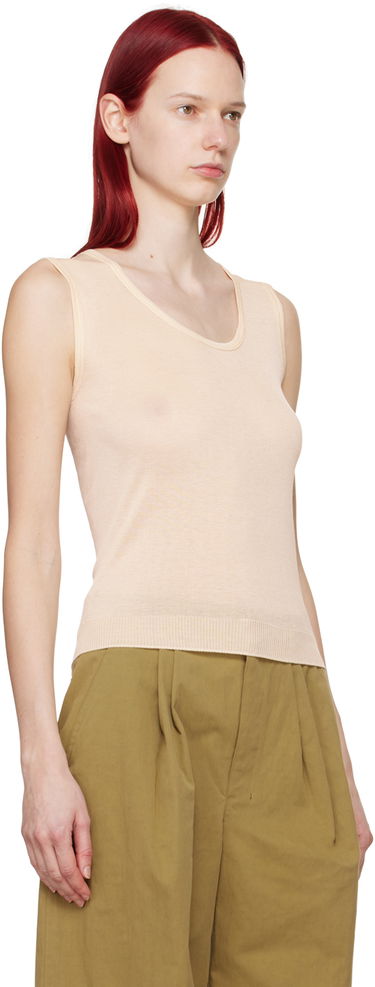 Tanktop LEMAIRE LEMAIRE Seamless Tank Top Beige | TO1159 LK1017, 3