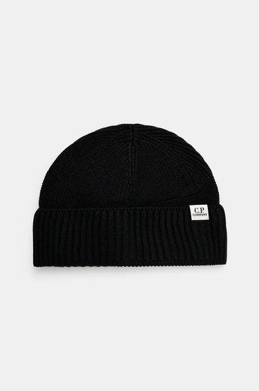 Beanie C.P. Company Knit Cap Beanie Sort | 17CMAC293A006595A, 0