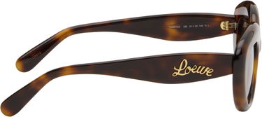 Solbriller Loewe Curvy Logo Cat-Eye Sunglasses Brun | LW40153I5152E 192337199622, 1