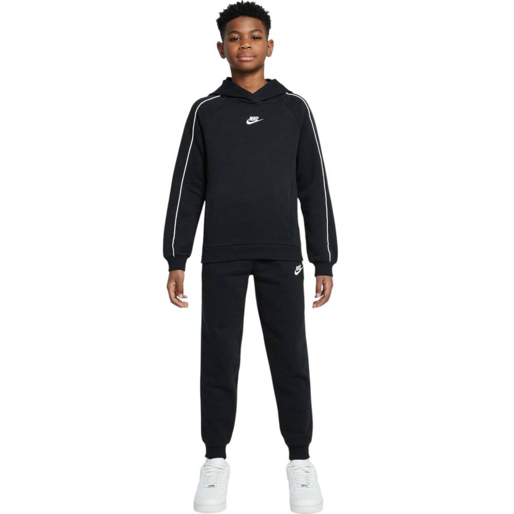 Træningsdragt Nike Sportswear Club Fleece Tracksuit Sort | HQ9318-010, 0