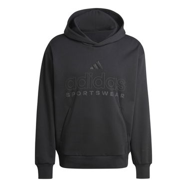 Sweatshirt adidas Performance A SZN Hoodie Sort | IX1266, 0
