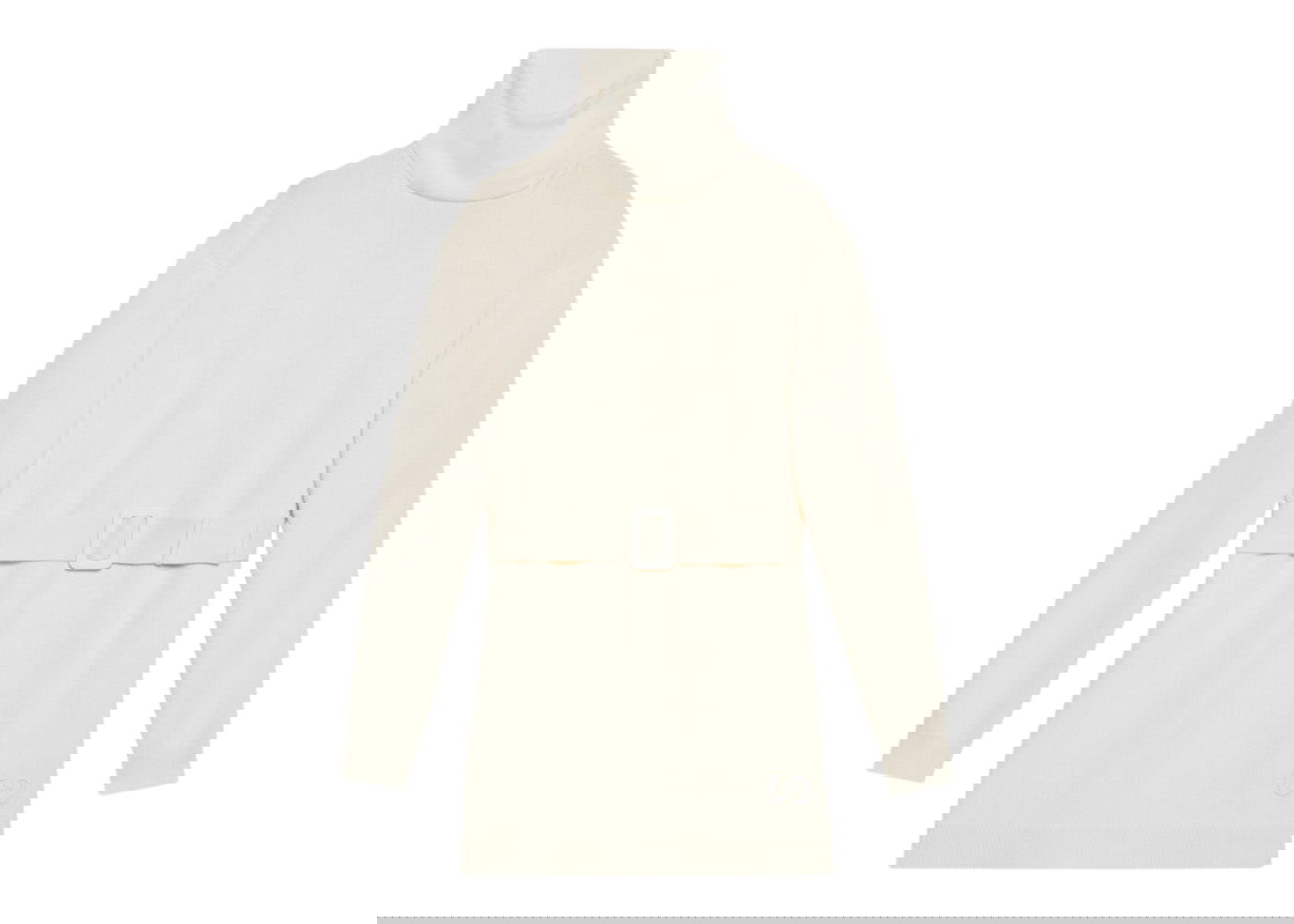 Sweater Gucci Cashmere Wool With GG Patch Turtleneck Beige | 727042 XKCY1 9791, 0
