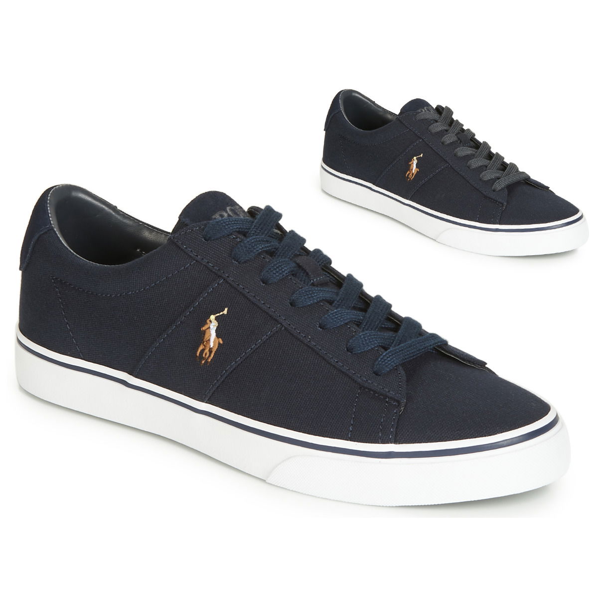 Sneakers og sko Polo by Ralph Lauren Polo Ralph Lauren SAYER Brun | 816749369002, 0