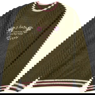 Sweater Patta Loves You Cable Knit Grøn | POC-AW23-LOV-YOU-CKS-001, 0