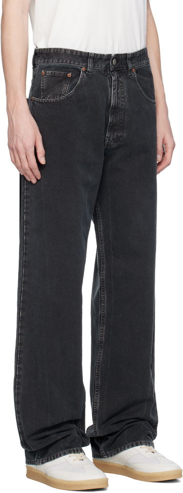 Jeans Maison Margiela MM6 Maison Margiela 5 Pocket Jeans Sort | SH0LA0010 M35249, 4