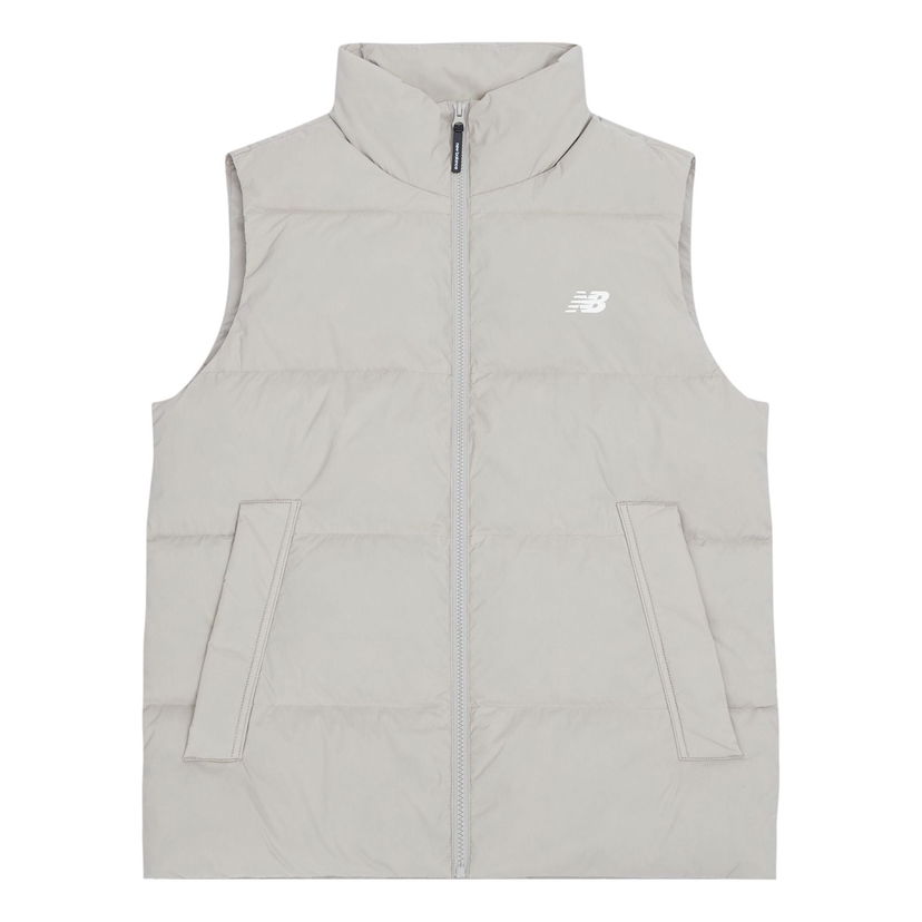 Vest New Balance Padded Vest Grå | AMV34325-SEN