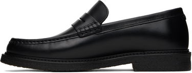Sneakers og sko BOSS BOSS Polished-Leather Loafers Sort | 50536230, 2