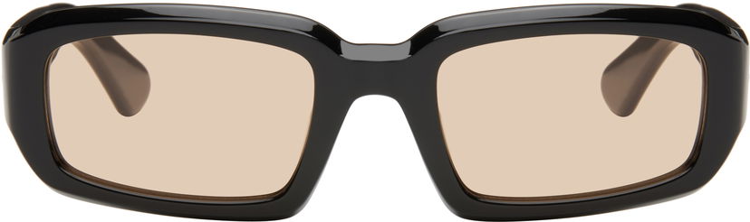Solbriller Port Tanger Black Square Sunglasses Sort | PT-5002