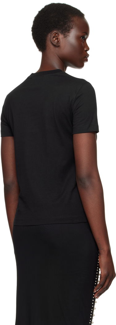 T-shirt Versace Gothic Logo T-Shirt Sort | E77HAHC02_ECJ01C, 2