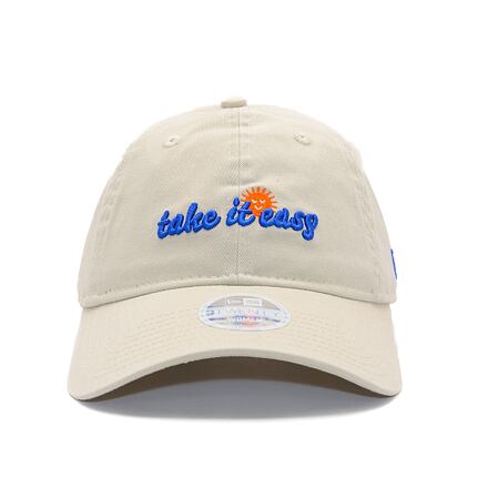 Kasket New Era New Era 9TWENTY Phrase Adjustable Hat Beige | 60595355, 1