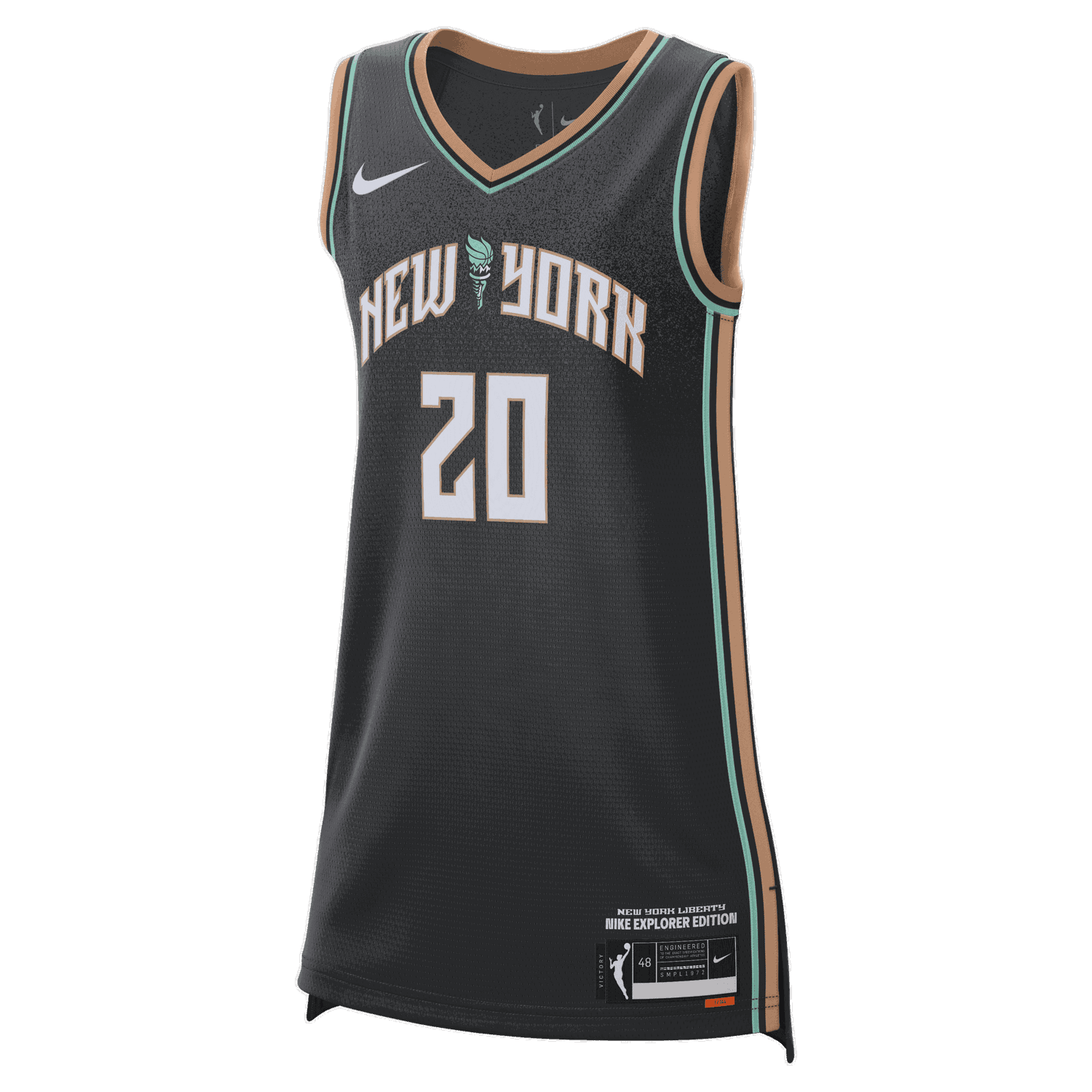 Tanktop Nike Dri-FIT WNBA Victory Sabrina Ionescu Liberty Explorer Edition Sort | DJ4573-010, 0
