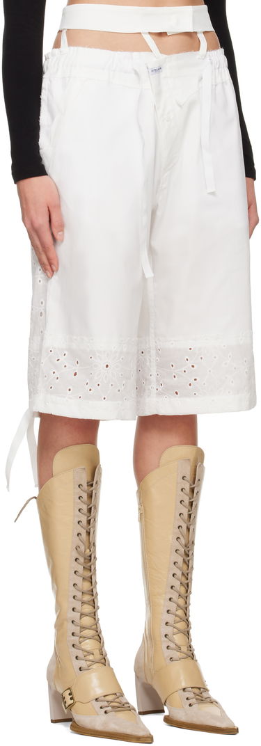 Shorts Ottolinger Ottolinger Baggy Cargo Shorts Hvid | 106-200206-01, 4