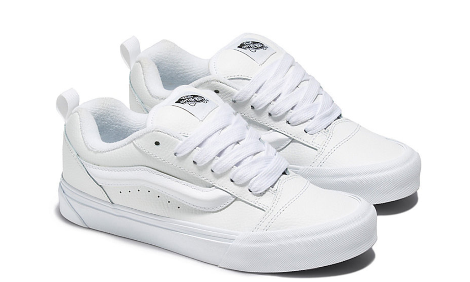 Sneakers og sko Vans Knu Skool 'Triple White' Hvid | VN0009QCW00, 1