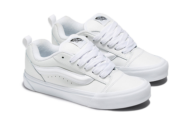 Sneakers og sko Vans Knu Skool 'Triple White' Hvid | VN0009QCW00, 1
