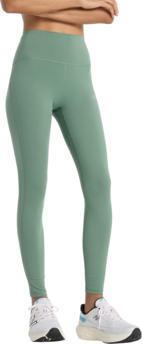 Leggings New Balance Sleek Pocket High Rise 7/8 Leggings Grøn | wp51275-dkj